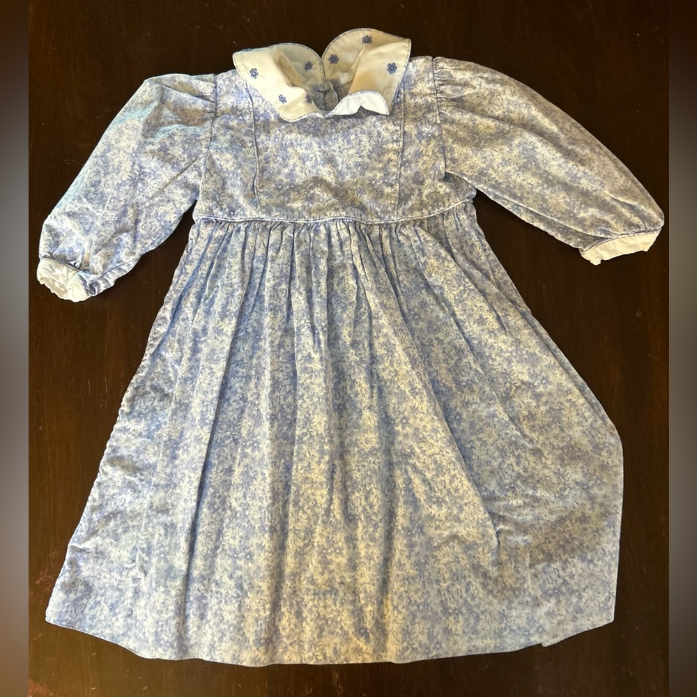 Strasburg 2t blue floral dress